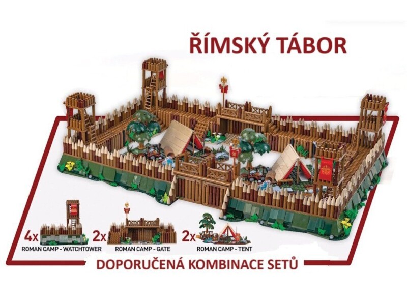 Cobi Strážní věž římského tábora - Imperium Romanum